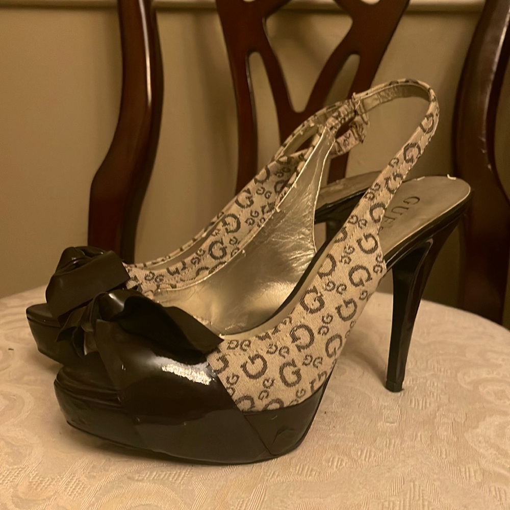 Women's Guess Shoes | Guess Pumps | Color: Brown | Size: 7| Msptx_Boutique's